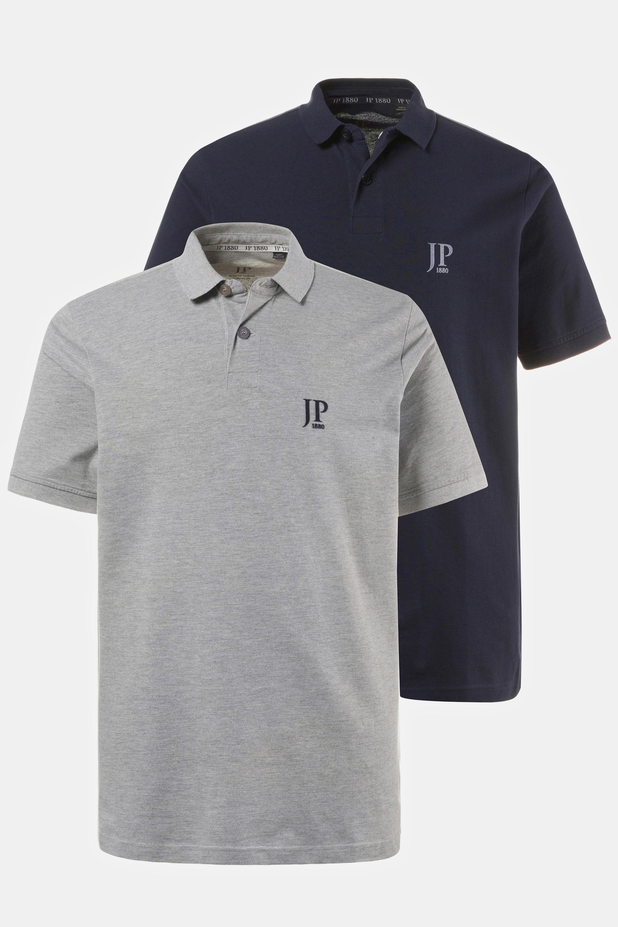 JP1880 Basic Piqué Poloshirt 2er-Pack