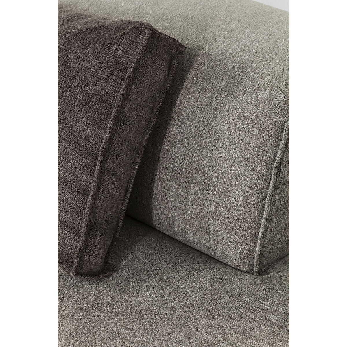 KARE Design Infinity Ottomane Semi Elements Grau Rechts