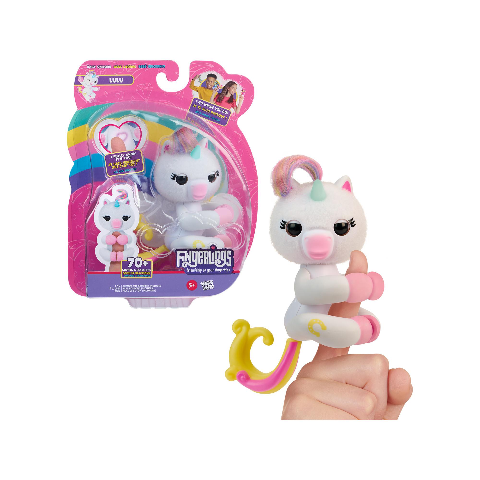 Wow Wee Fingerling Unicorn Lulu
