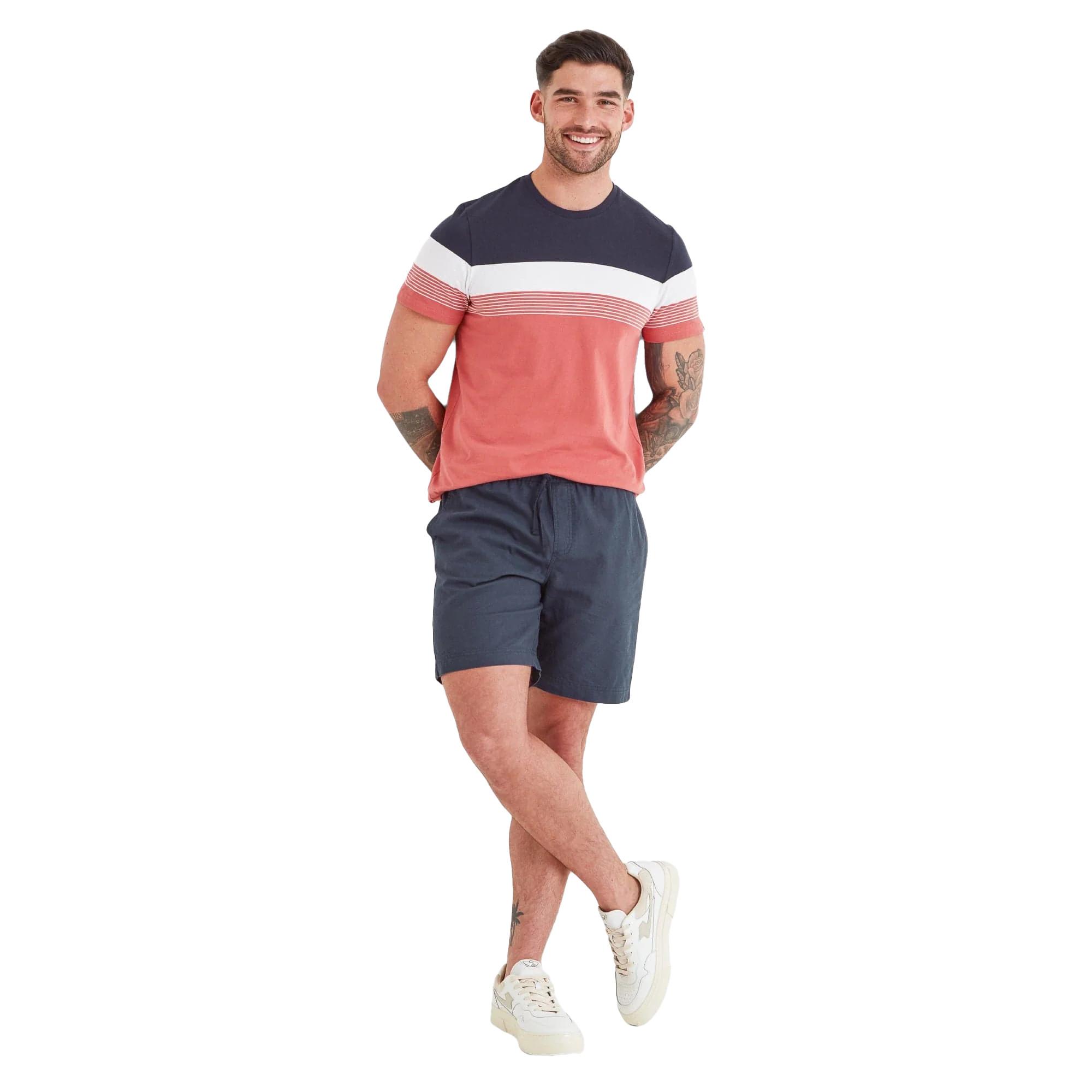 Tog24 Farndon Gestreiftes Regular Fit T-Shirt