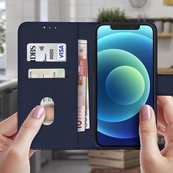 Avizar Klapphülle iPhone 12 Mini Blau