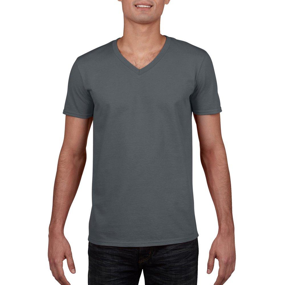 Gildan Soft Style V-Ausschnitt Kurzarm T-Shirt