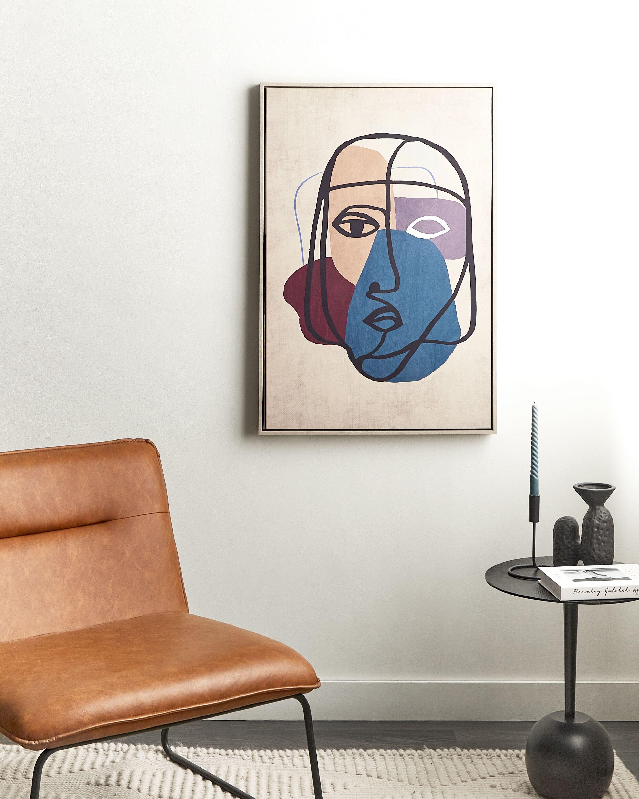 Beliani Canvas aus Polyester Modern BINETTO