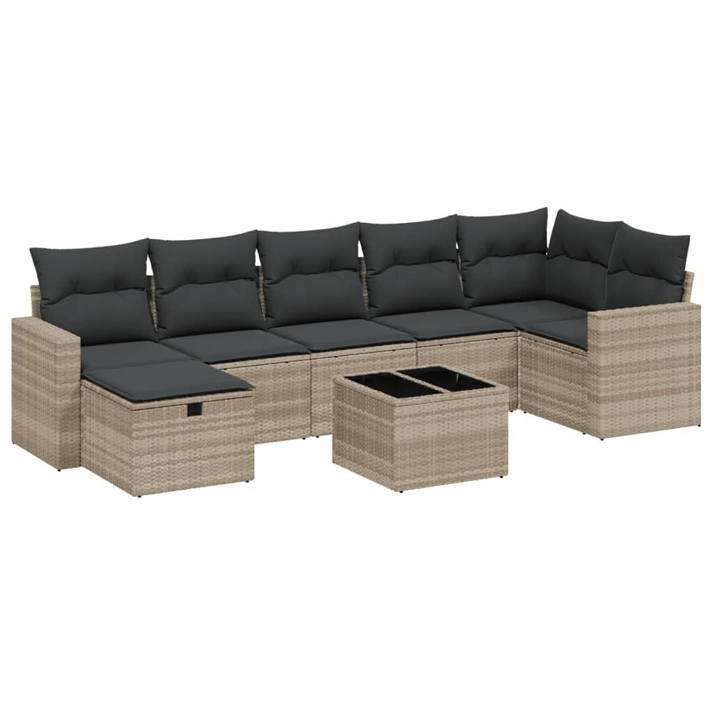 VidaXL Garten sofagarnitur poly-rattan