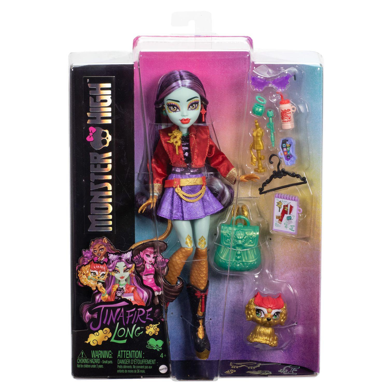 Mattel Monster High Puppe Jinafire Long