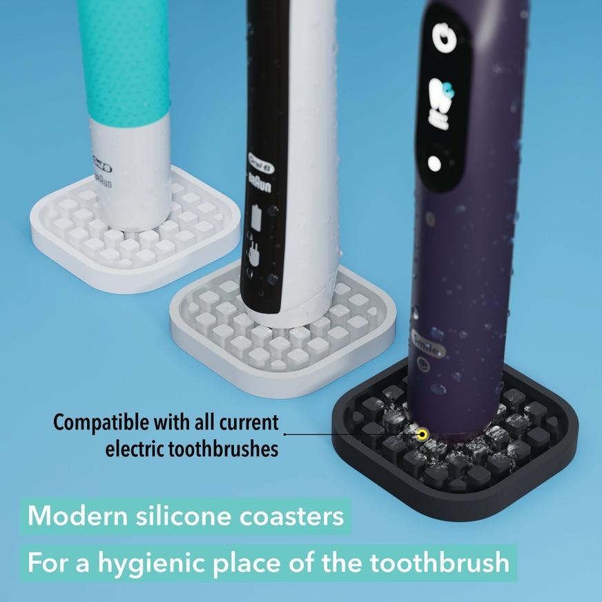 Qikfresh Zahnbürsten Untersetzer 2er Set