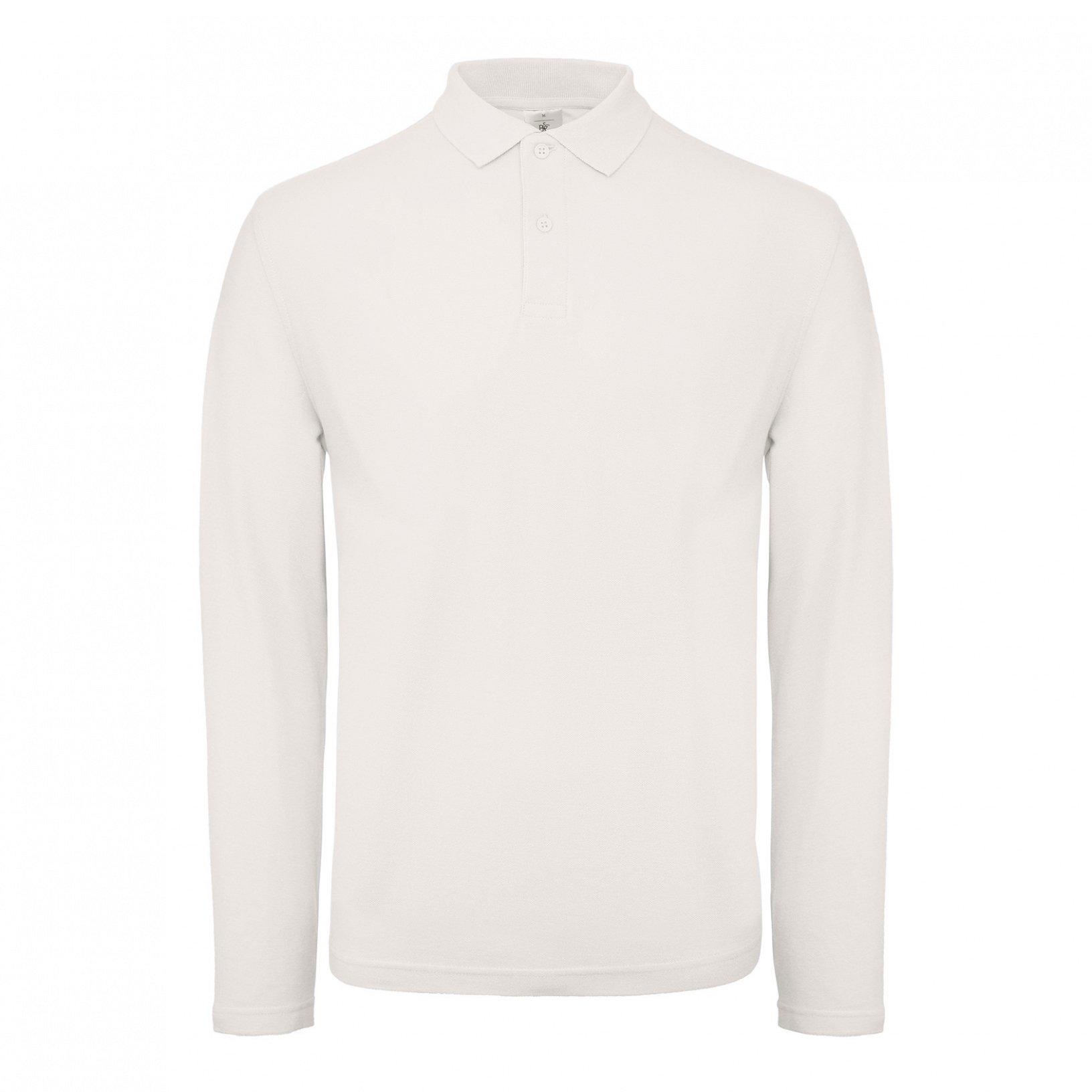 B and C ID.001 Langarm Polo 2er Pack