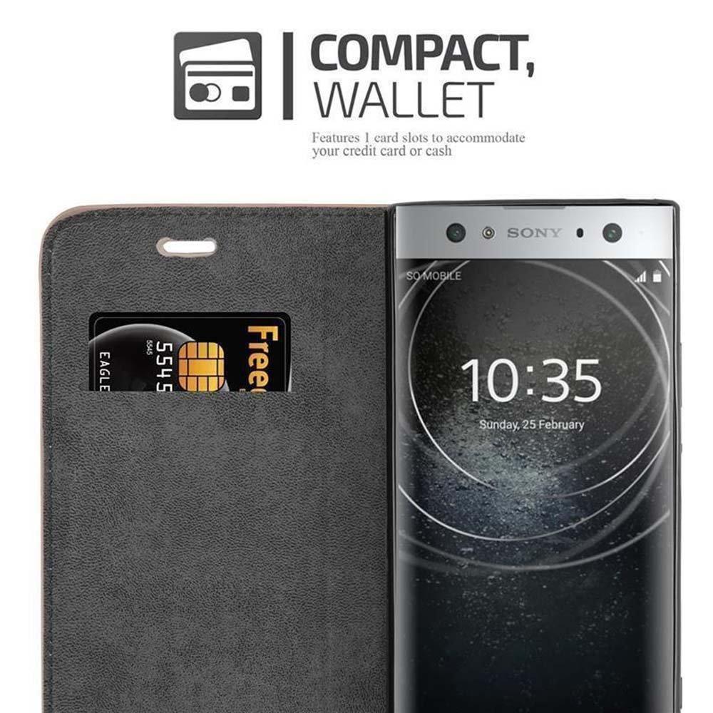 Cadorabo Hülle für Sony Xperia XA2 ULTRA Magnetverschluss, Kartenfach