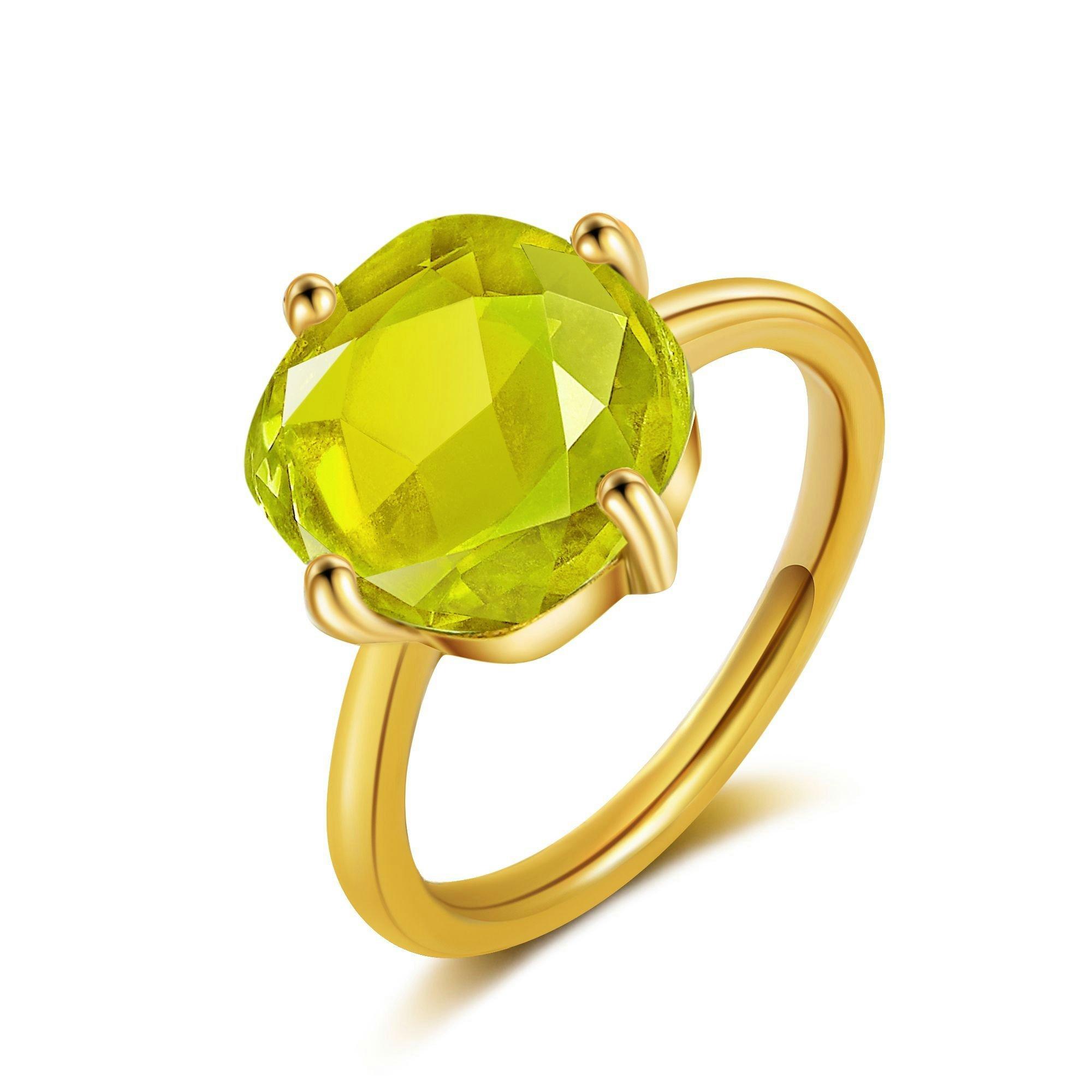 AILORIA ÉGLANTINE Ring Lemon Quarz