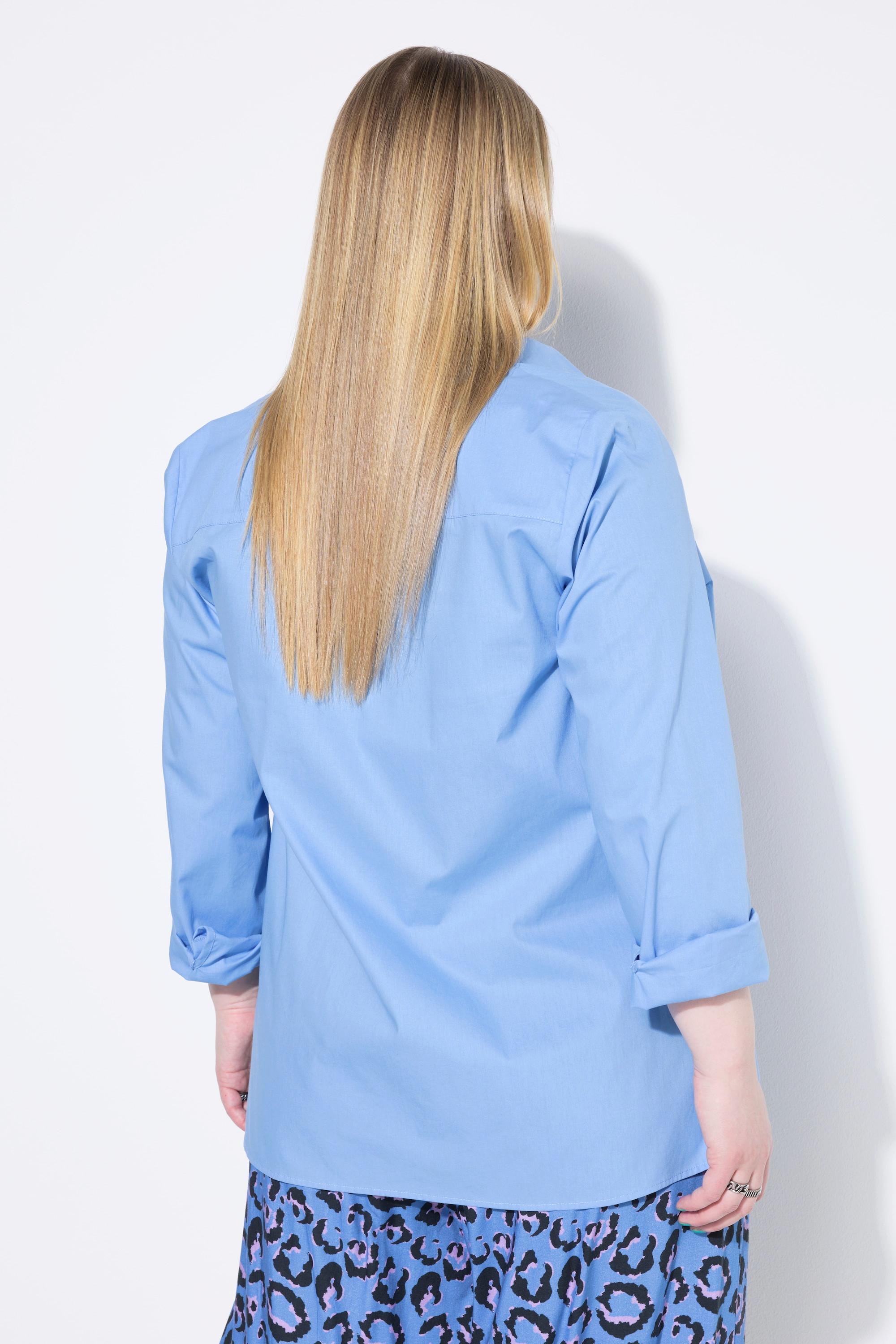 Studio Untold Hemdbluse, Boxy Shape, Schleifen, Langarm