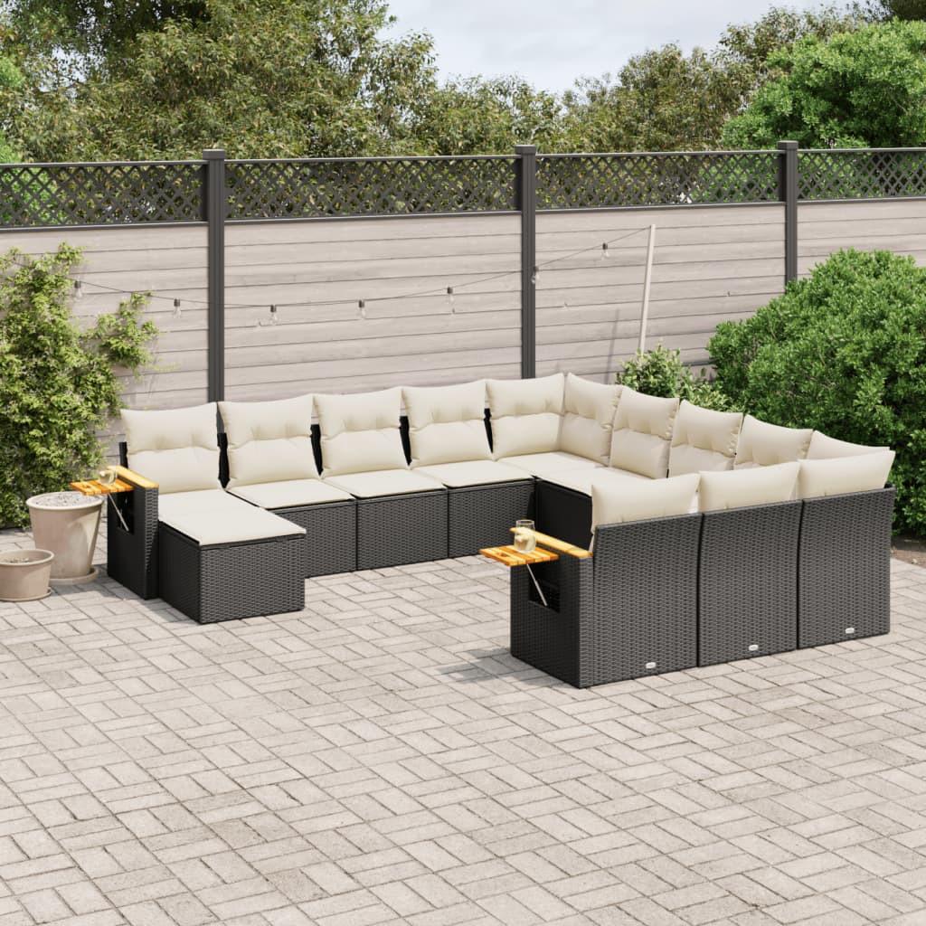 VidaXL Garten sofagarnitur poly-rattan