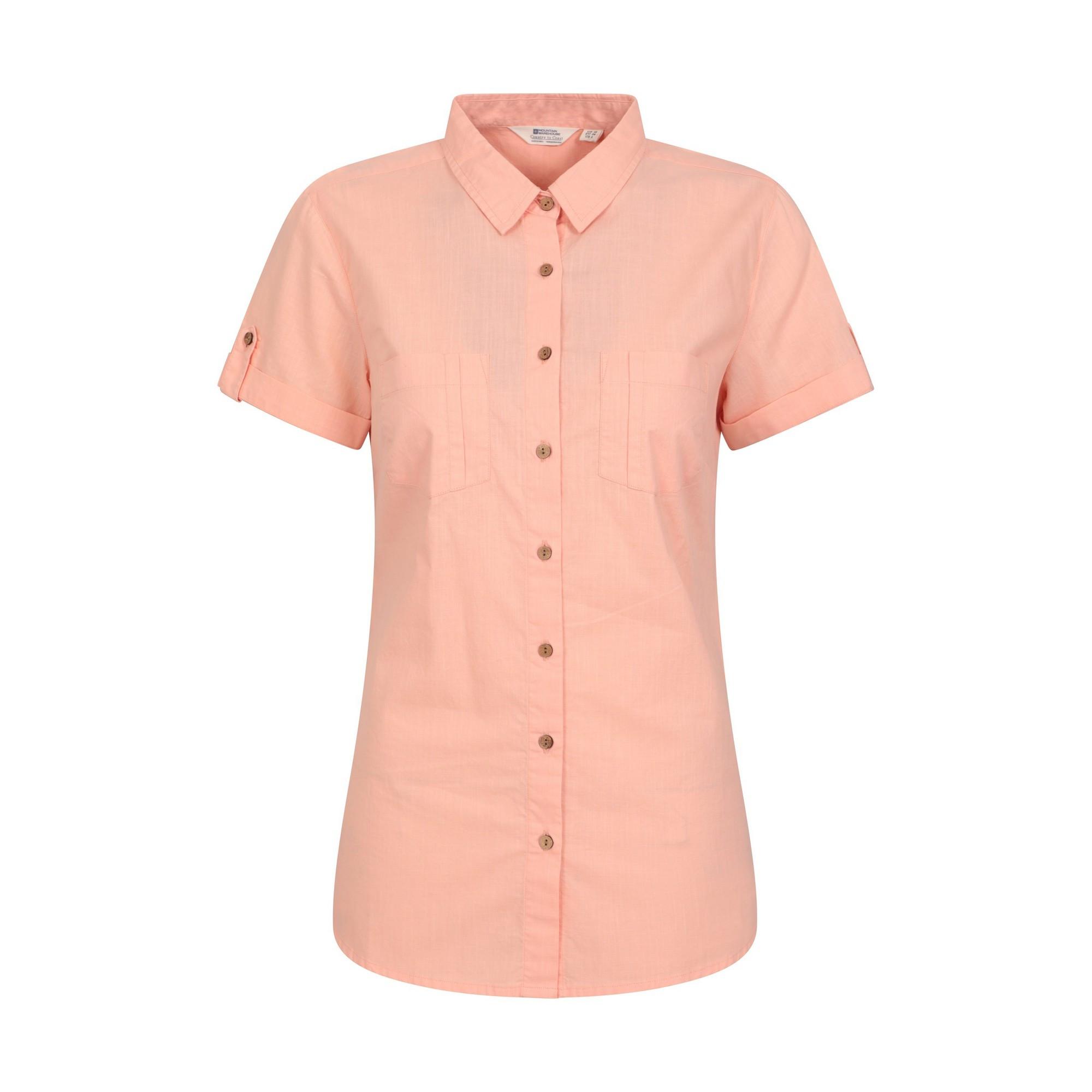 Mountain Warehouse Kurzärmliges Button Down Hemd