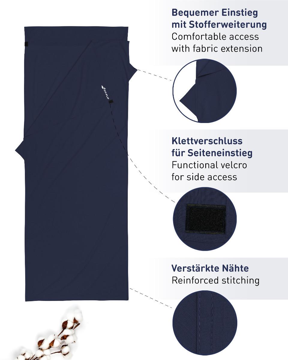 Fit Flip Hüttenschlafsack