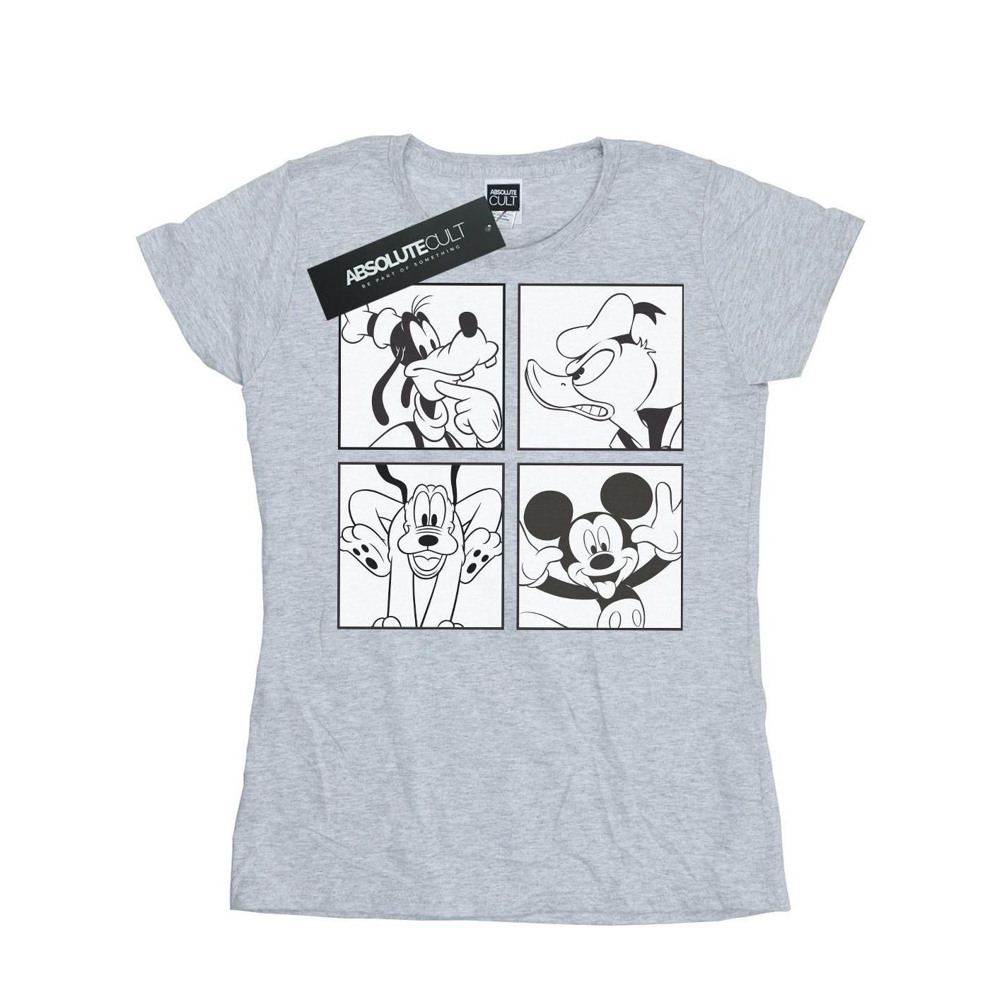 Disney Mickey Mouse and Friends Boxed Print T-Shirt