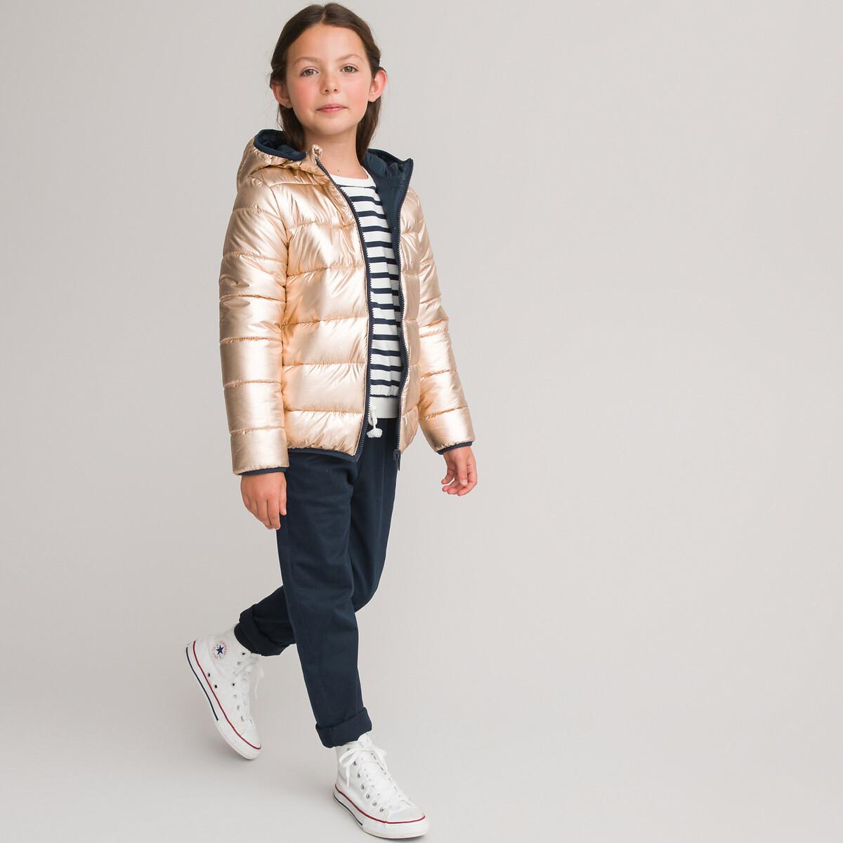 La Redoute Collections Wende-Jacke mit Kapuze