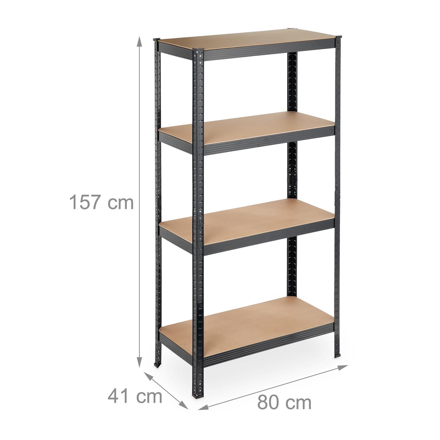 B2X Lagerregal mit 4 Böden