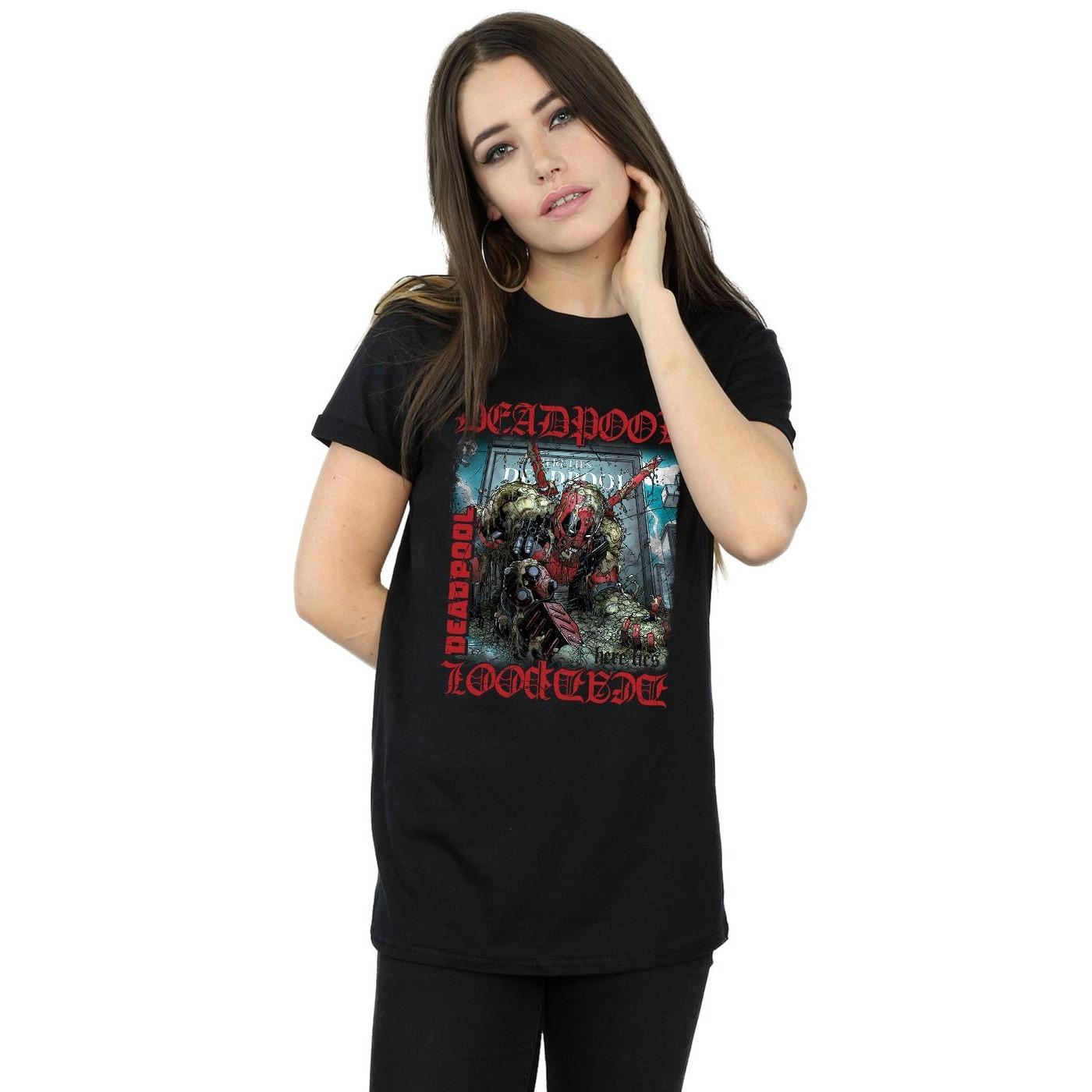MARVEL Here Lies Deadpool T-Shirt