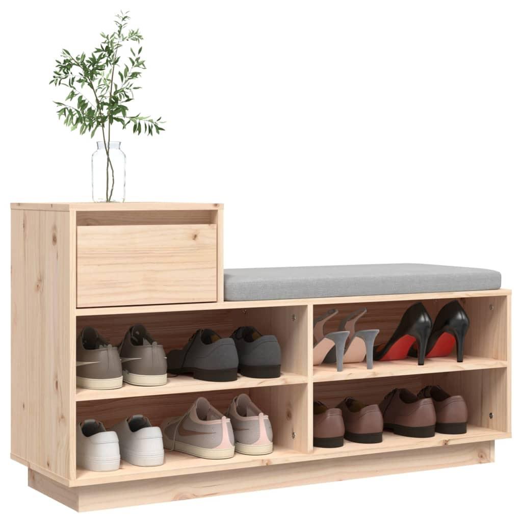 VidaXL Schuhschrank holz