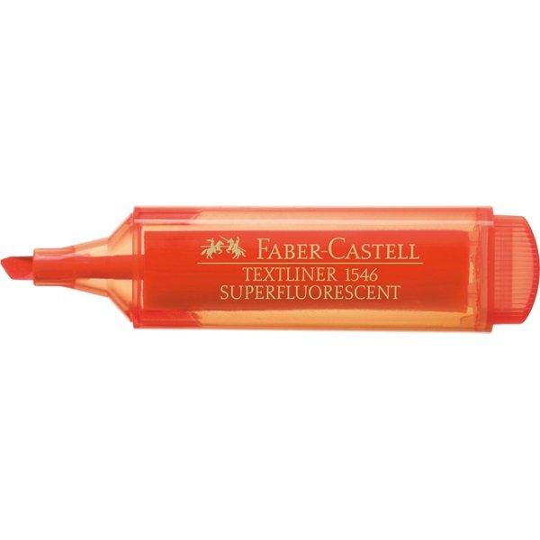 Faber-Castell Faber-Castell TEXTLINER 1546 Marker 1 Stück(e) Meißelfeine Spitze Orange
