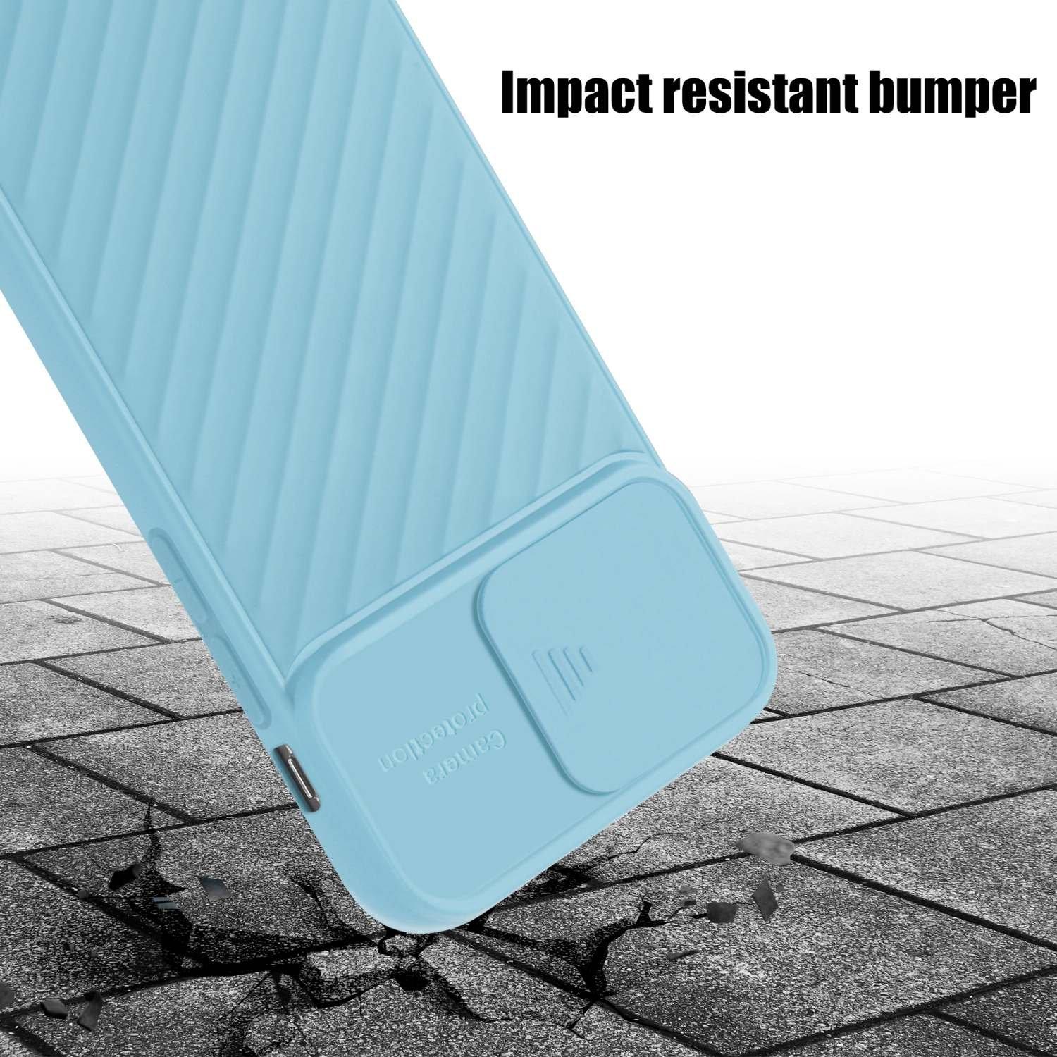 Cadorabo Hülle für Apple iPhone 13 PRO TPU Silikon und Kameraschutz