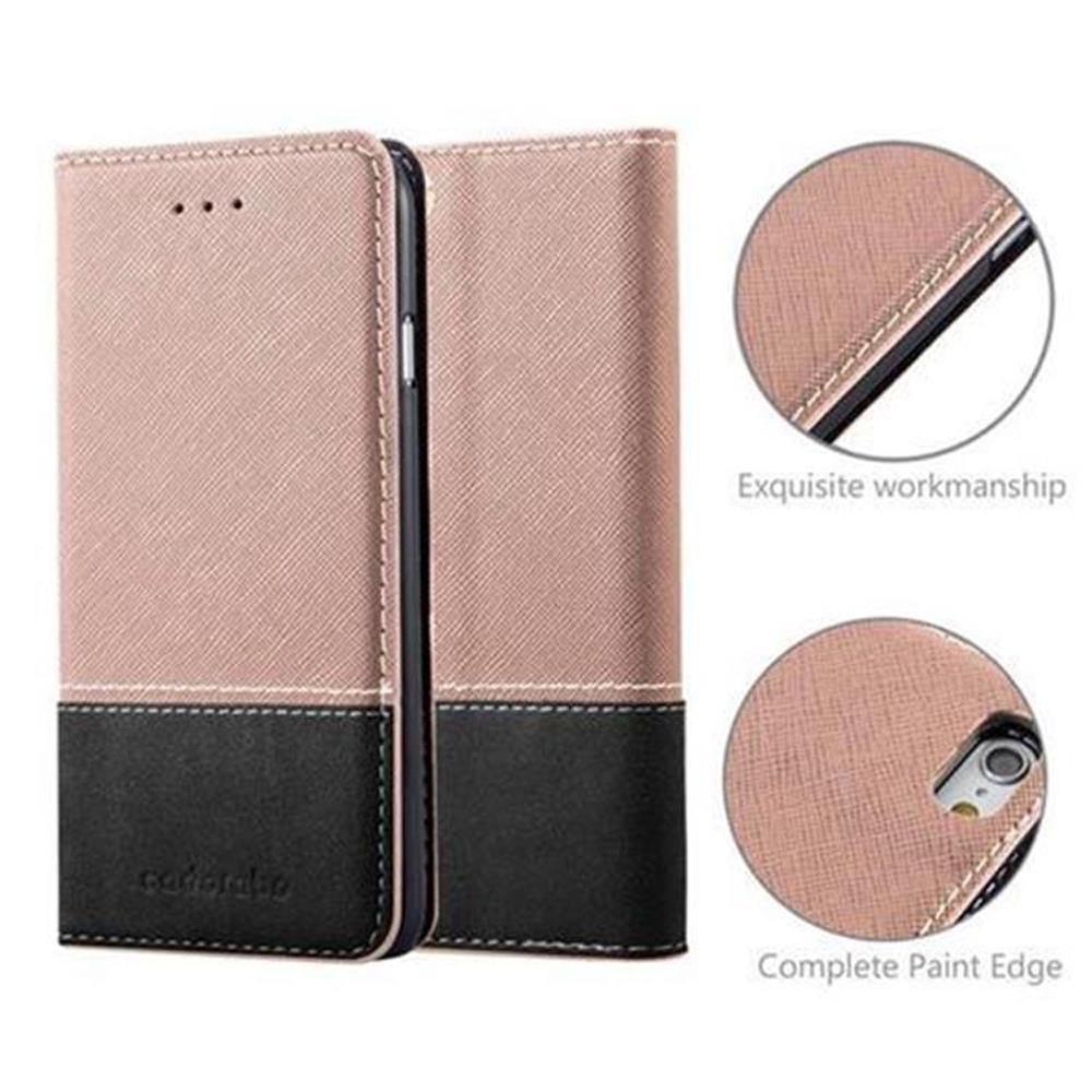 Cadorabo Hülle für Apple iPhone 6 / 6S Magnetverschluss, Standfunktion