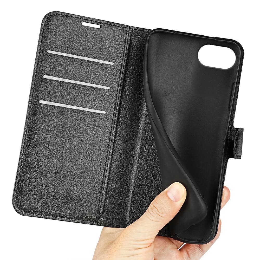 Cover-Discount iPhone 16e - Leder Etui Hülle