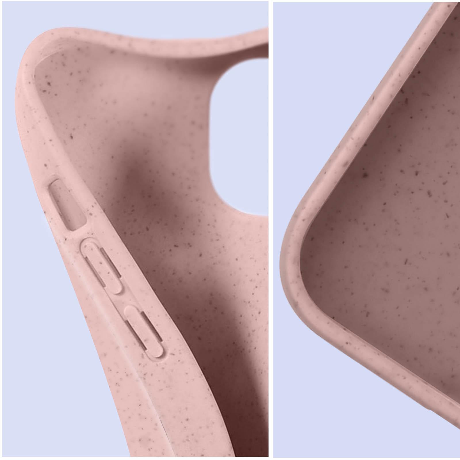 Avizar Recycelbare Hülle iPhone 15 Rosa