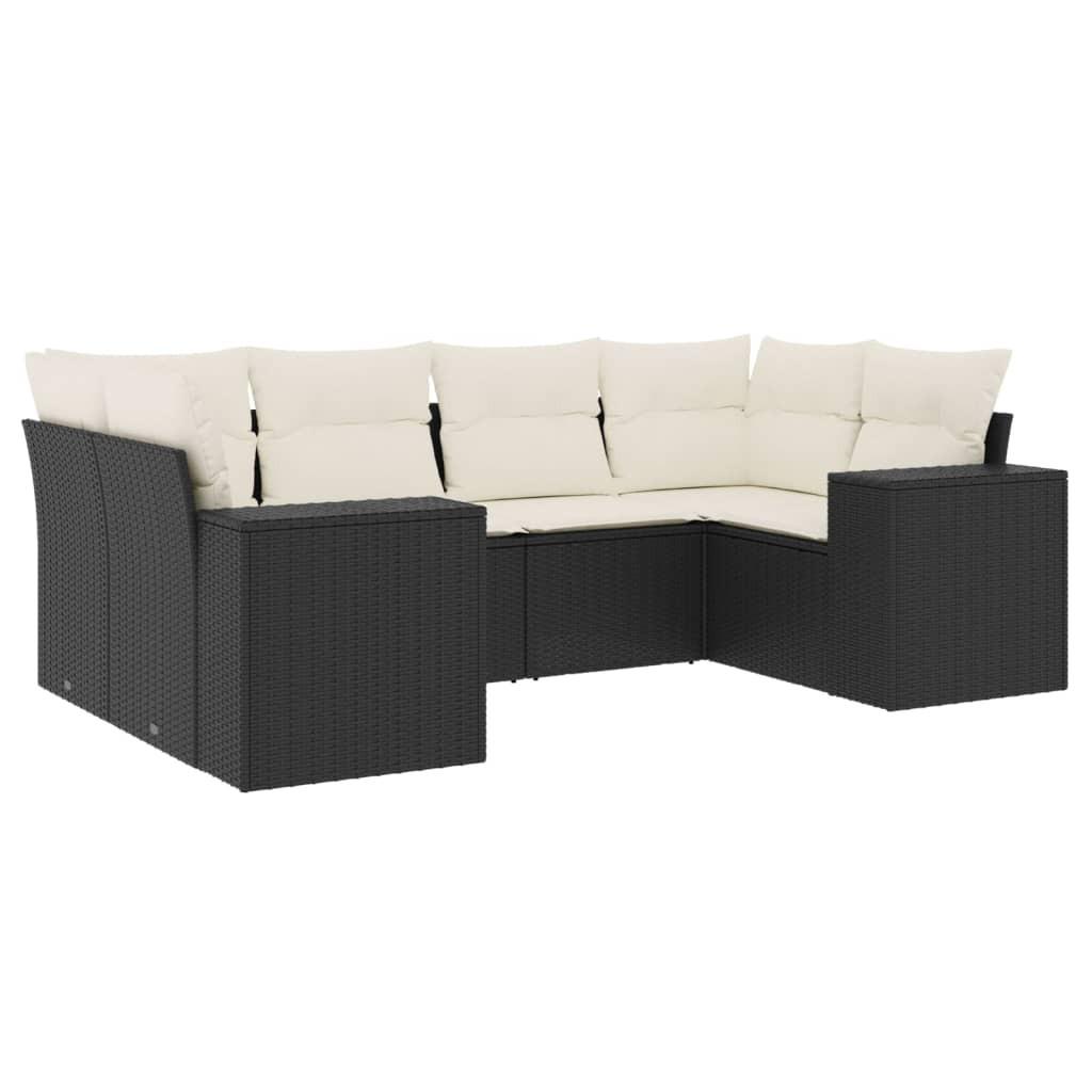 VidaXL Garten sofagarnitur poly-rattan