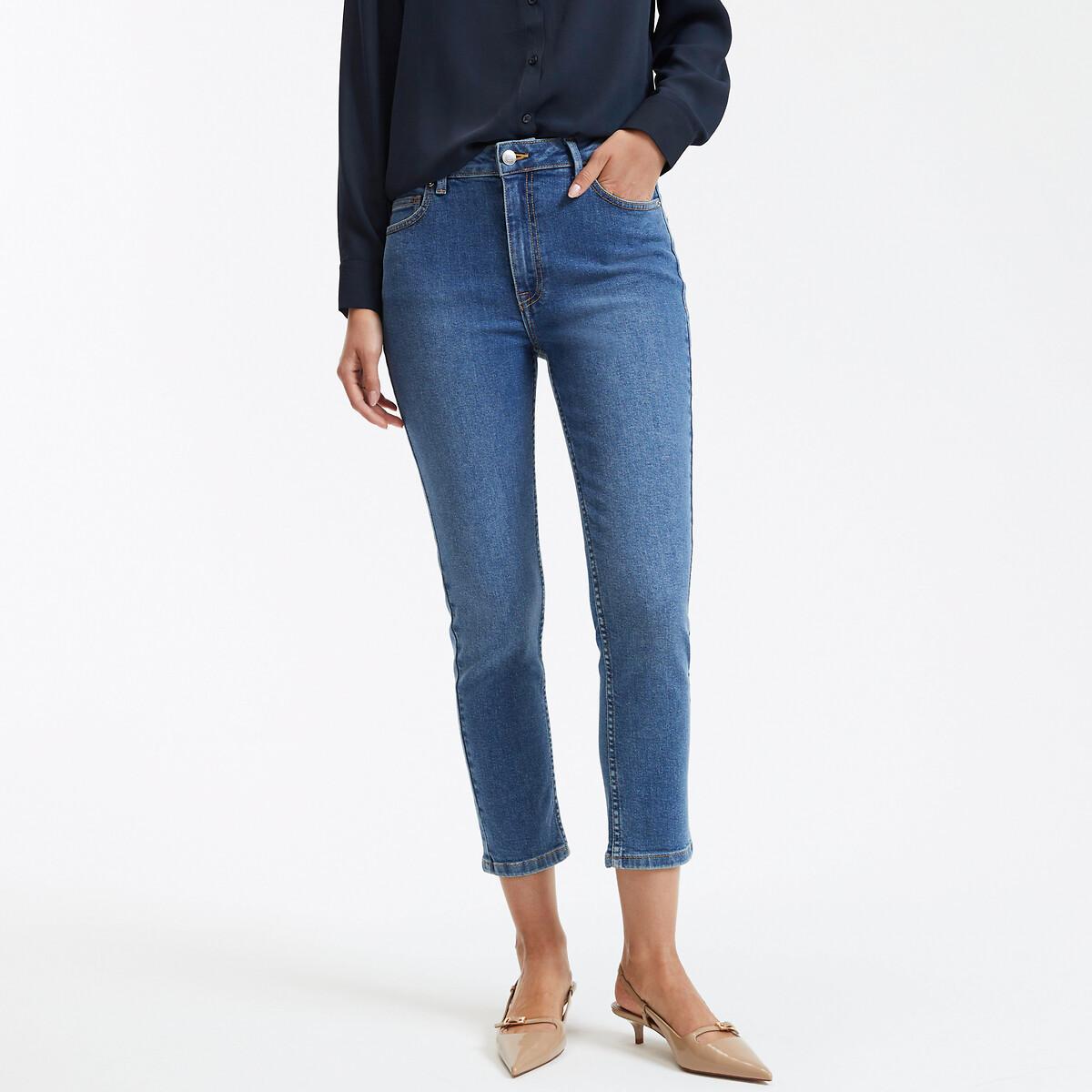 La Redoute Collections Slim Fit Cropped Jeans