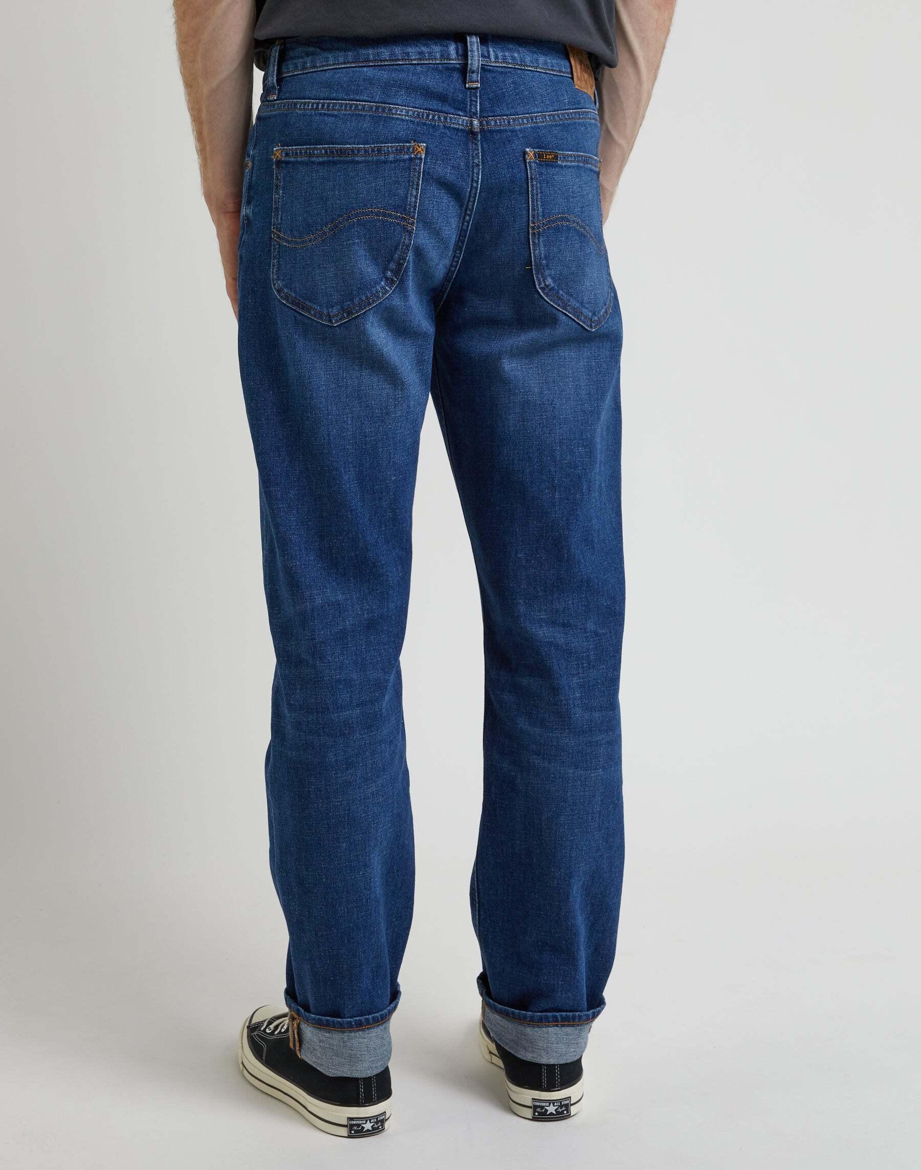 Lee West Relaxed Fit Straight Leg Jeans