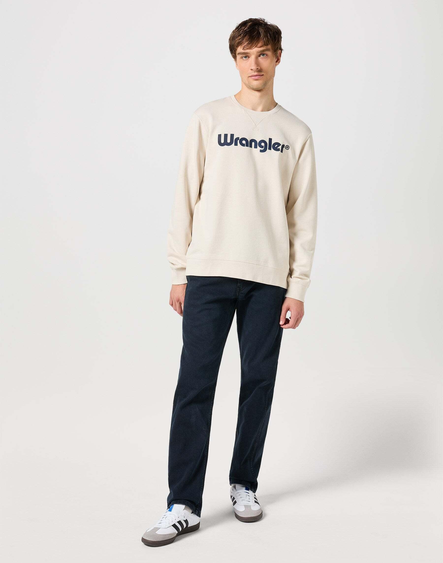 Wrangler Sweatshirts Logo Crew Sweat