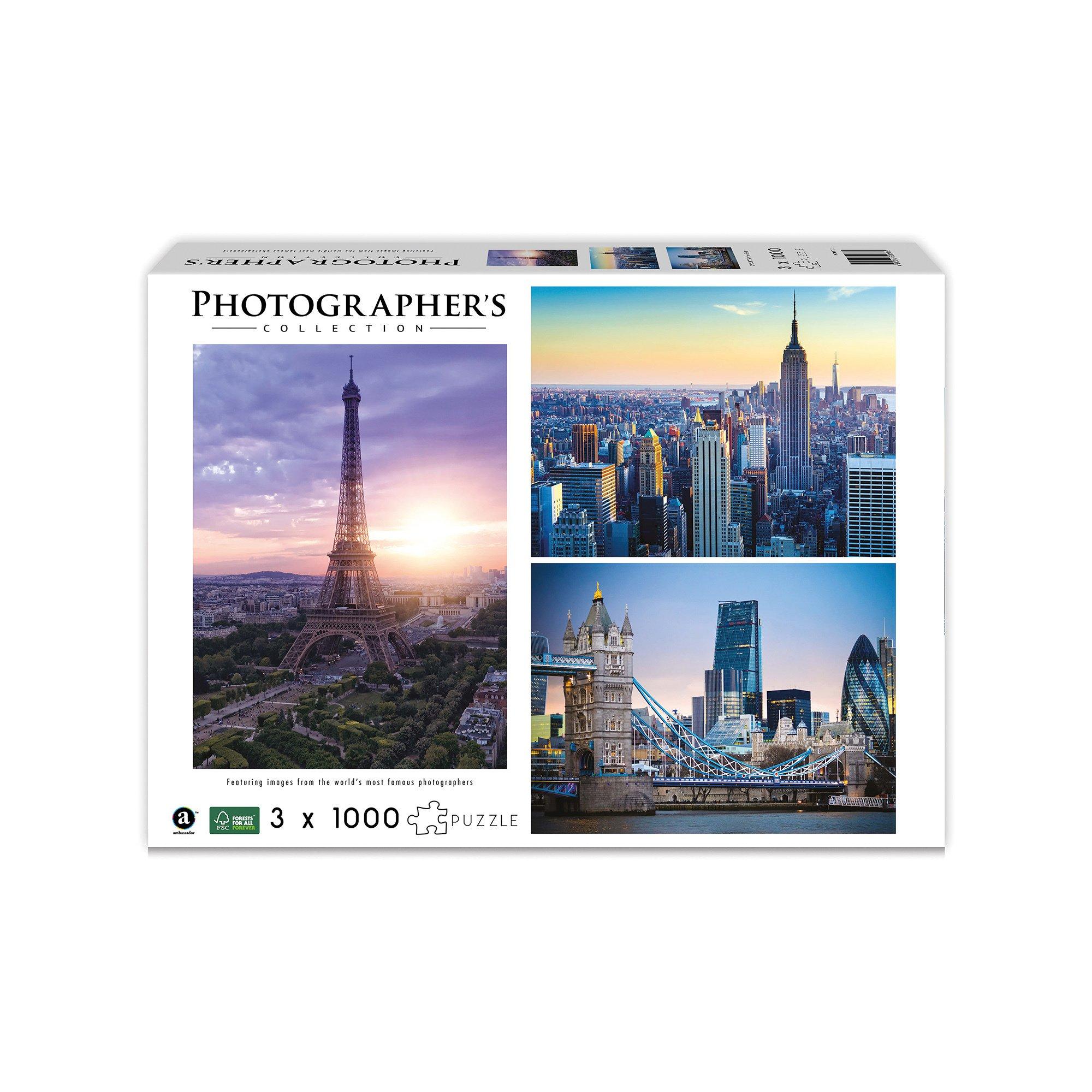 Merchant Ambassador Puzzle Sehenswürdigkeiten 3 x 1000 Teile