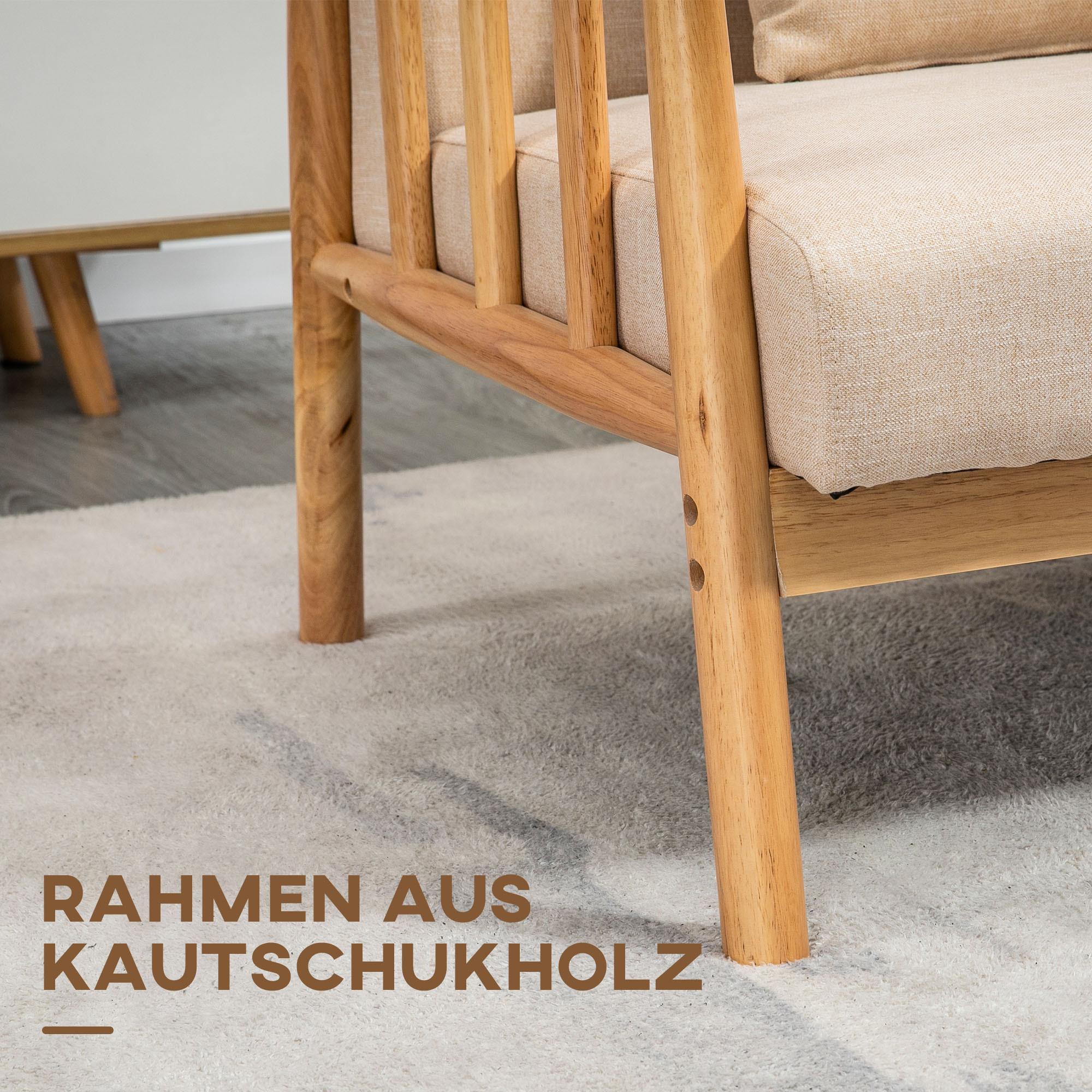 HOMCOM Sofa 2-Sitzer