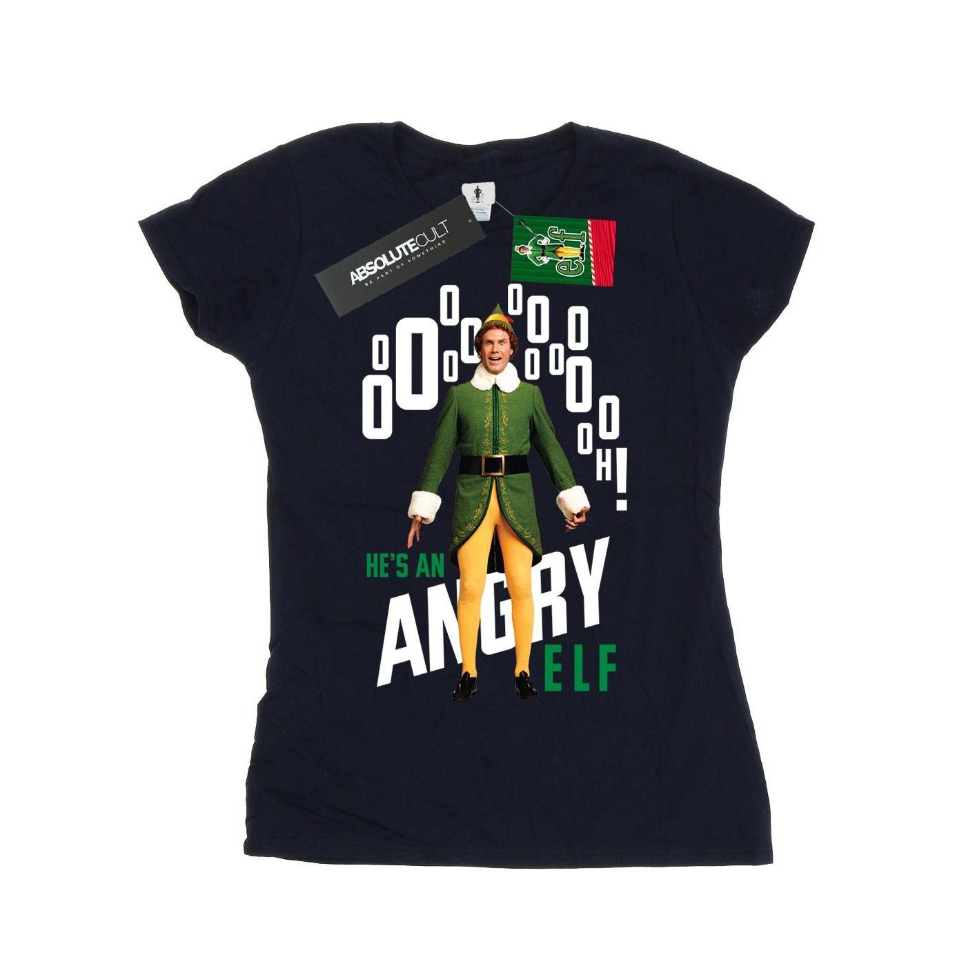 Elf Angry Bedrucktes T-Shirt