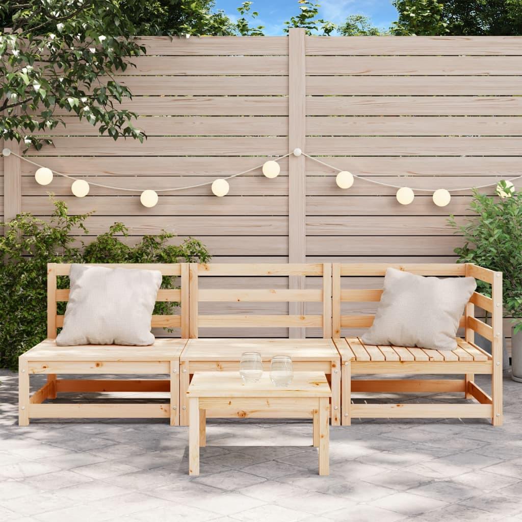 VidaXL Gartensofa kiefernholz