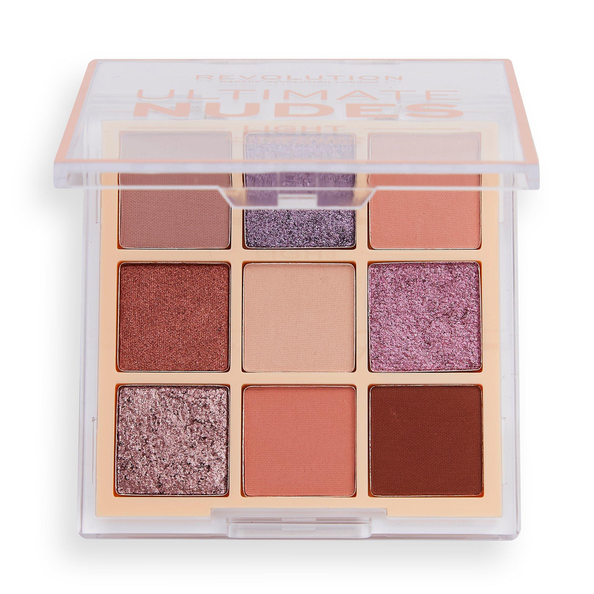 Revolution Ultimate Nudes Shadow Palette Light