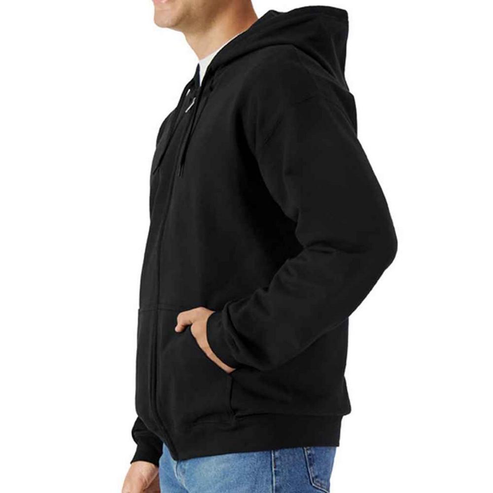 Gildan Hoodie mit durchgehendem Reißverschluss Weiche Haptik