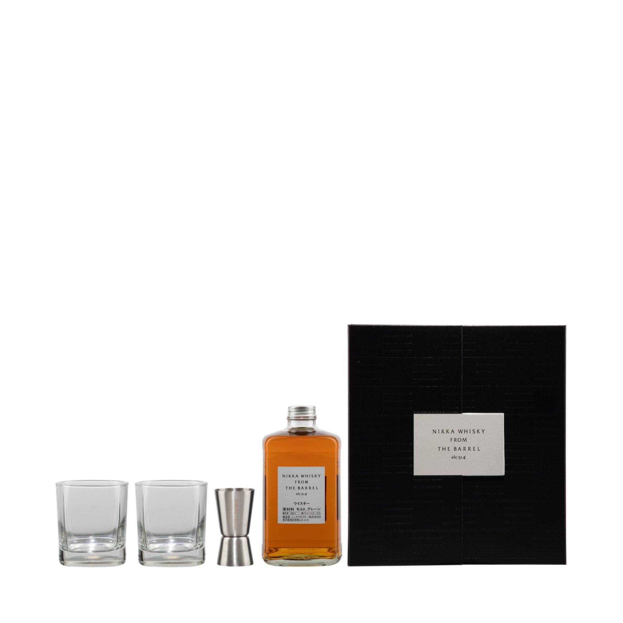 Nikka Whisky from the Barrel + 2 Gläser & Jigger