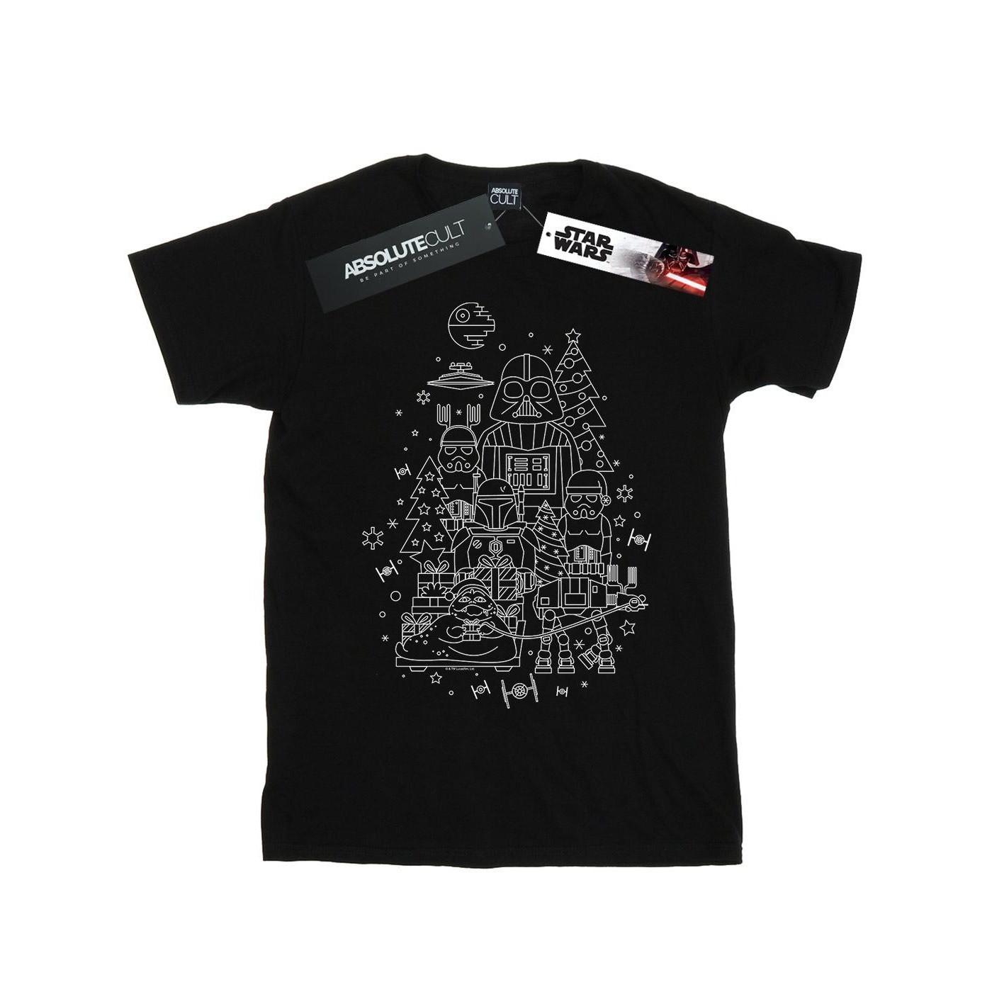 STAR WARS Empire Bedrucktes Kurzarm T-Shirt