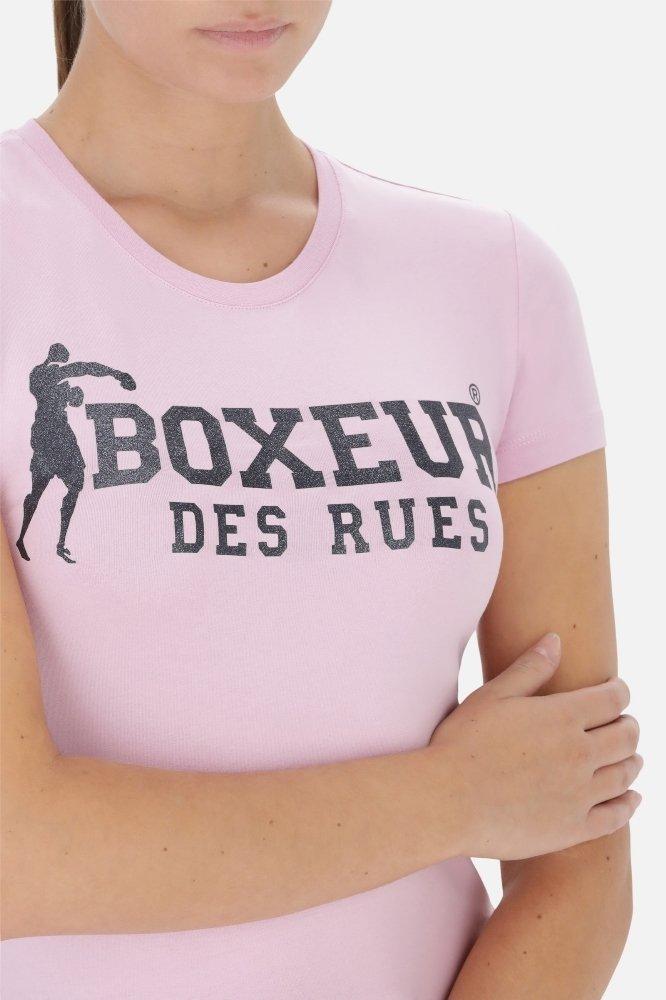 BOXEUR DES RUES T-Shirt mit Logo auf der Vorderseite