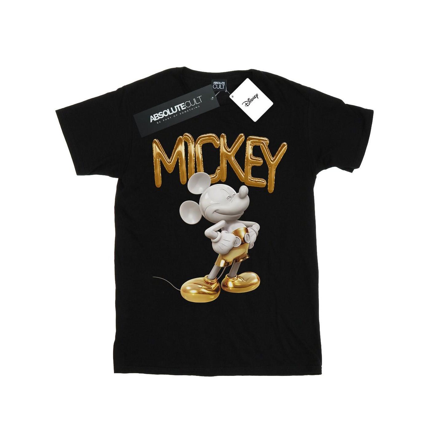 Disney Mickey Mouse Goldener Ballon T-Shirt