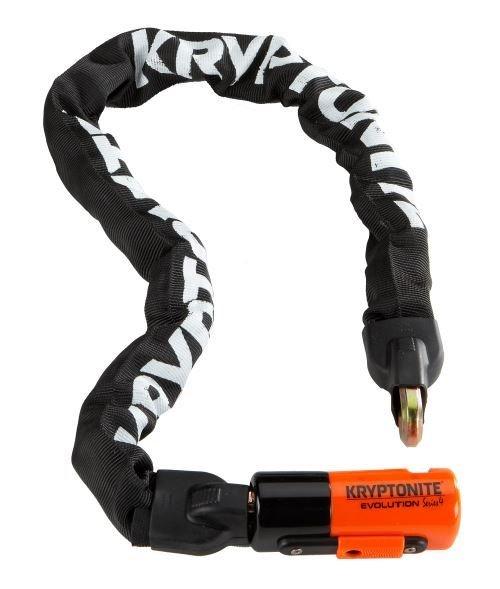 Kryptonite Kryptonite Kettenschloss Evolution 90 cm FUB 2 Rollen Sicherheitsstufe 810 Schwarz