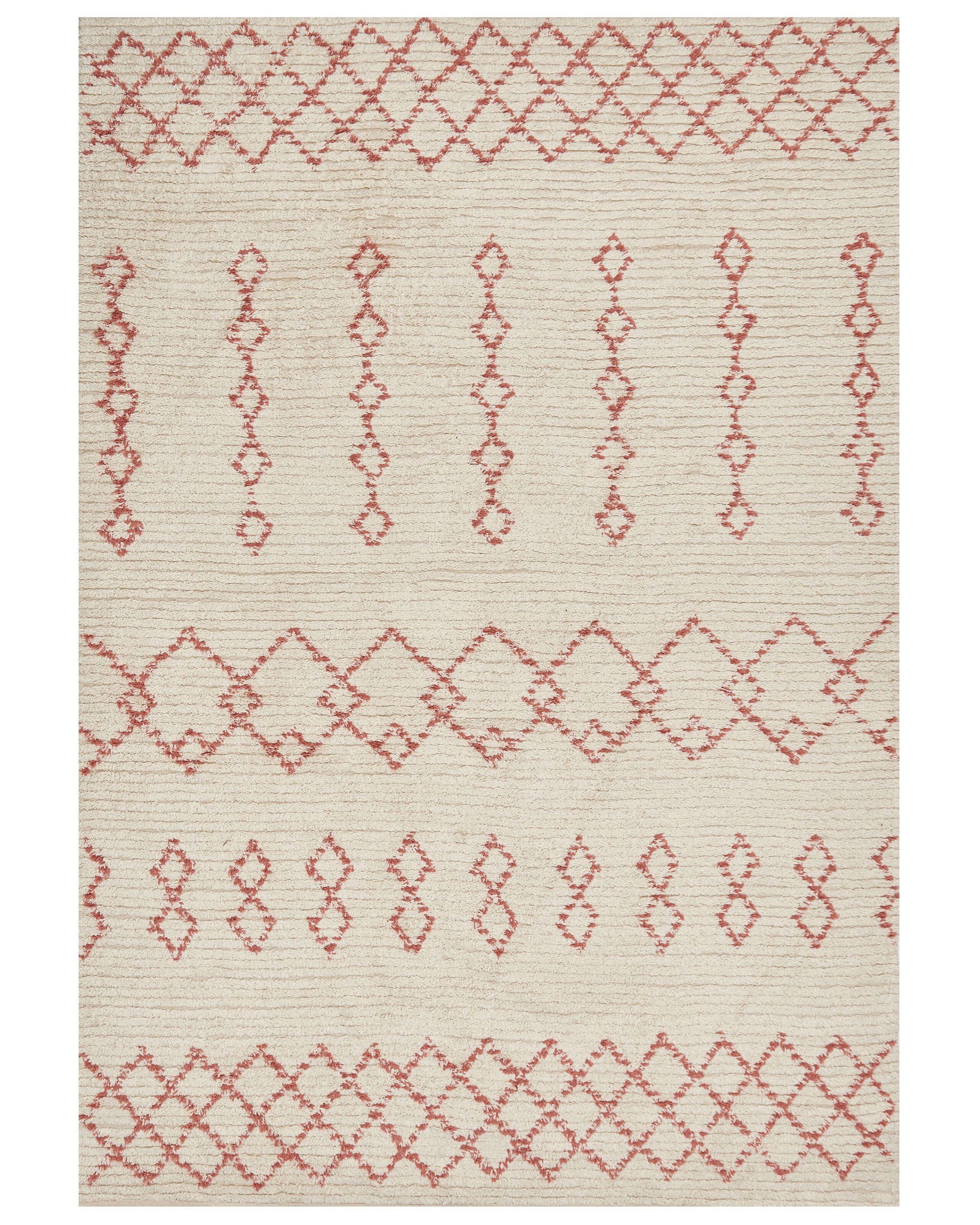 Beliani Teppich aus Baumwolle Boho BUXAR