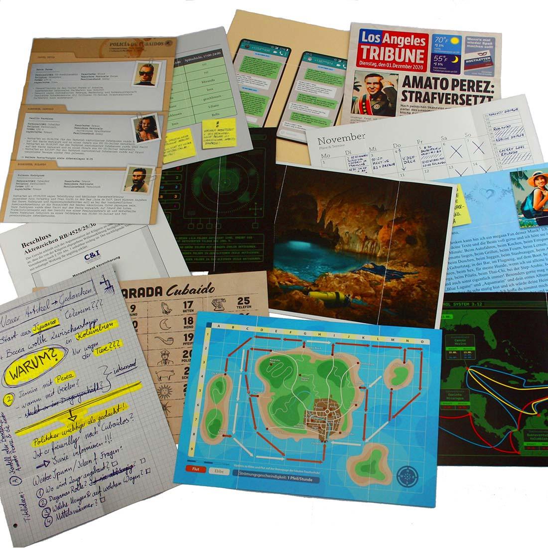 Noctis Verlag Tiefenrausch - Krimispiel