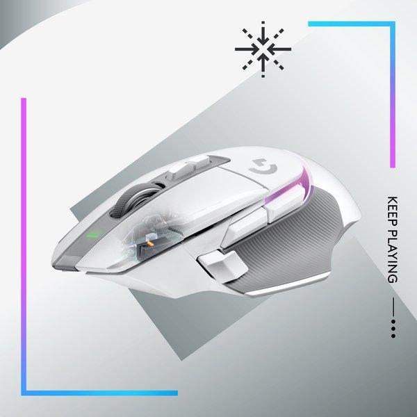 logitech G G G502 X Plus Maus rechts RF Wireless Optisch 25600 DPI