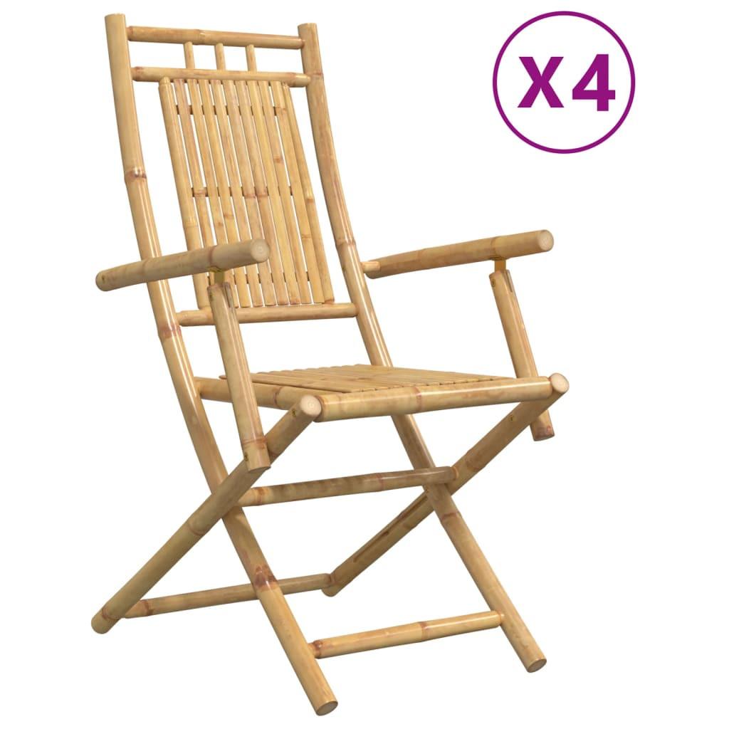 VidaXL Gartenstuhl bambus
