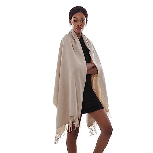 Only-bags.store Schal Festliche Pelz Abendkleid Pashmina Schals Schals