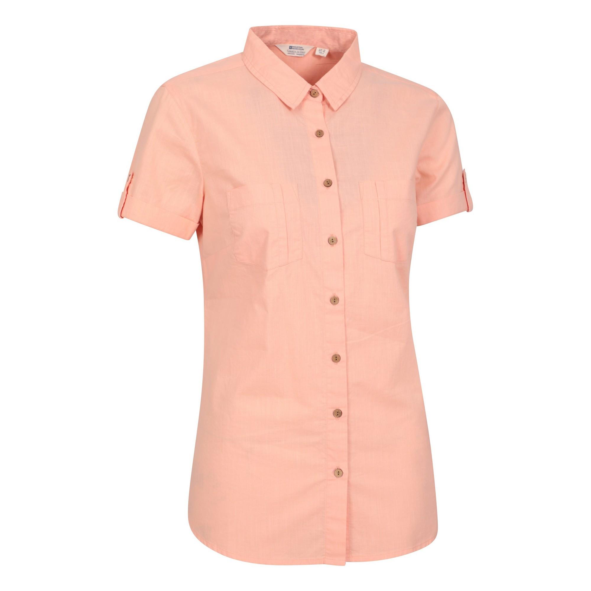 Mountain Warehouse Kurzärmliges Button Down Hemd