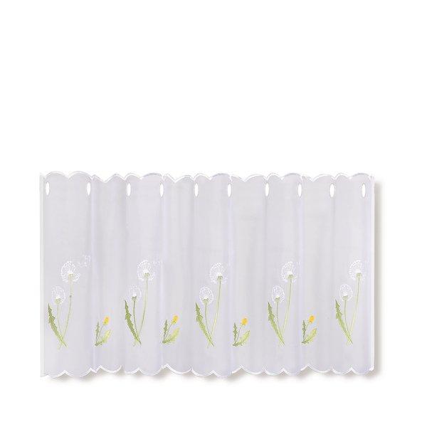 Gerster Collection Scheibengardinen Bistro Stickerei Pusteblume