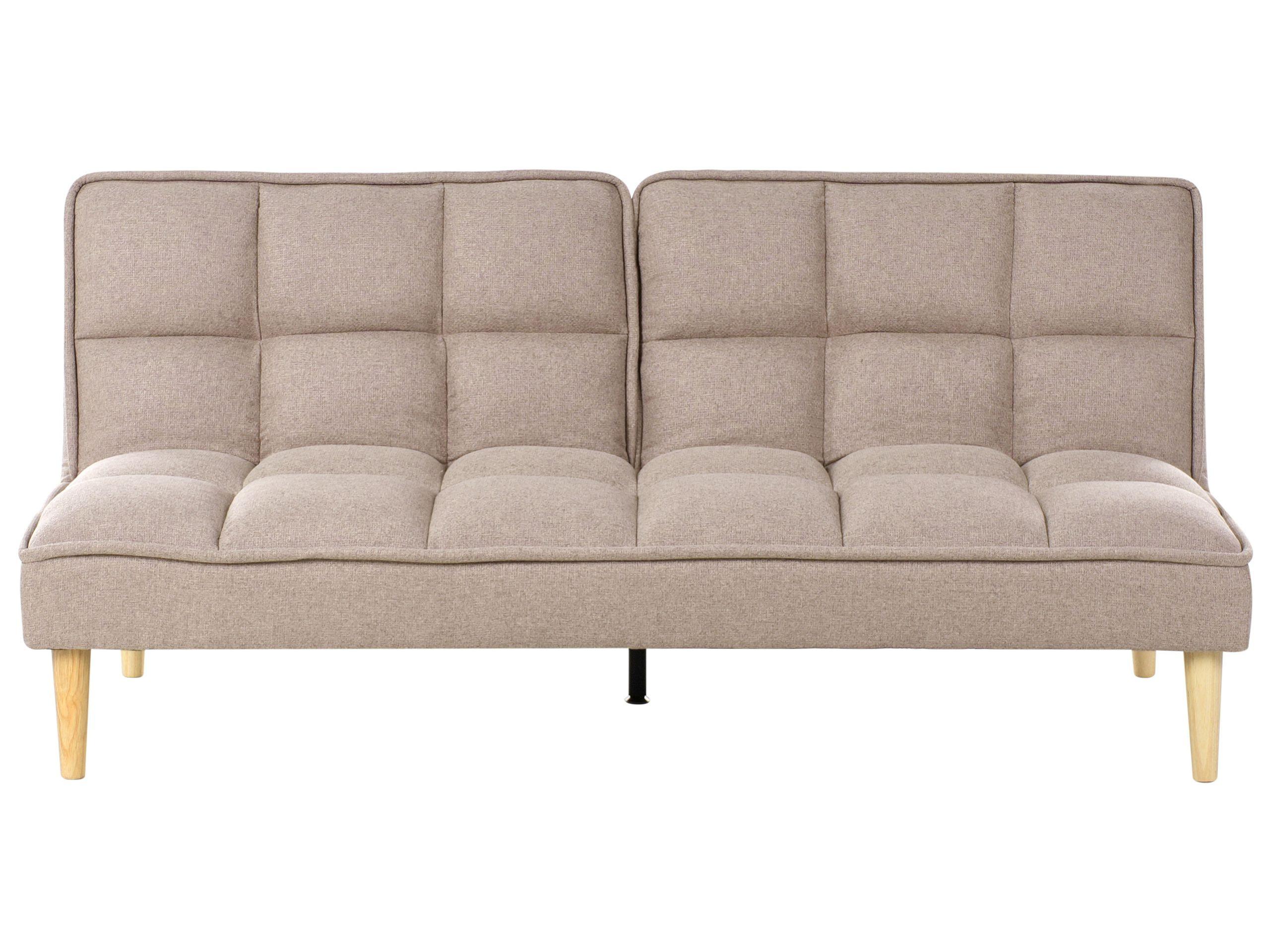 Beliani Schlafsofa aus Polyester Klassisch SILJAN